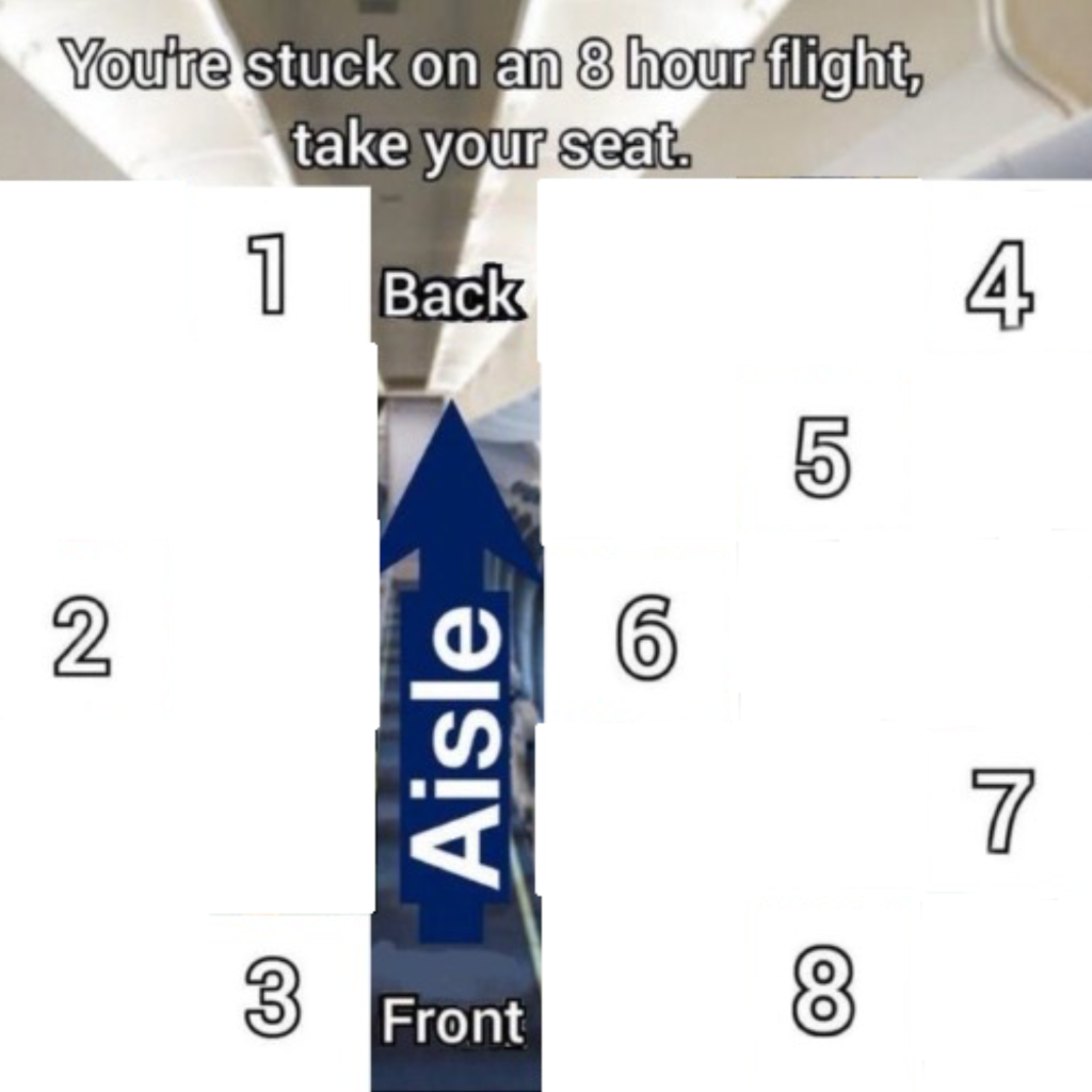 Pick Your Seat 밈 블랭크 템플릿